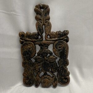 Vintage Cast Iron Trivet From Grandma's Kitchen MCM Cottage Core